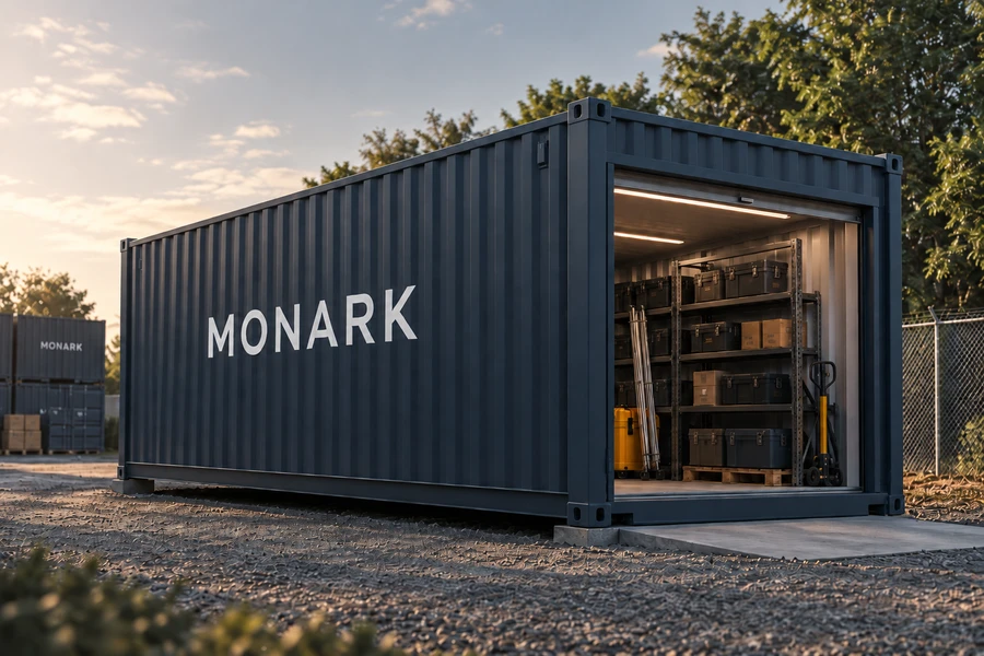 Shipping containers for storage